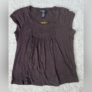 Women’s Size Petite Medium Cable & Gauge Blouse NWT